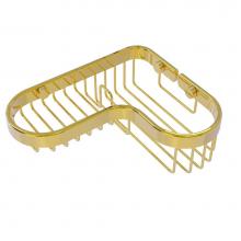 Allied Brass BSK-225LA-PB - Corner Combination Shower Basket