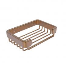 Allied Brass BSK-30SR-BBR - Rectangular Soap Basket