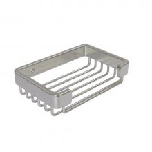 Allied Brass BSK-30SR-SN - Rectangular Soap Basket