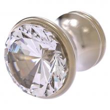 Allied Brass CC-10-PEW - Carolina Crystal Collection Cabinet Knob - Antique Pewter