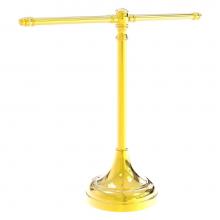 Allied Brass CC-11-PB - Carolina Crystal Collection Guest Towel Stand - Polished Brass