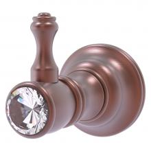 Allied Brass CC-20-CA - Carolina Crystal Collection Robe Hook - Antique Copper