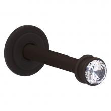 Allied Brass CC-22-ORB - Carolina Crystal Retractable Wall Hook - Oil Rubbed Bronze