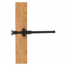 Allied Brass CC-23-ORB - Carolina Crystal Collection Retractable Pullout Garment Rod - Oil Rubbed Bronze