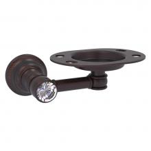 Allied Brass CC-26-VB - Carolina Crystal Collection Tumbler and Toothbrush Holder - Venetian Bronze