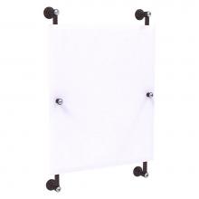 Allied Brass CC-27-92-ABZ - Carolina Crystal Collection Rectangular Frameless Rail Mounted Mirror - Antique Bronze