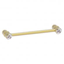 Allied Brass CC-30-5-SBR - Carolina Crystal Collection 5 Inch Cabinet Pull - Satin Brass