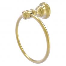 Allied Brass CL-16-SBR - Carolina Collection Towel Ring - Satin Brass