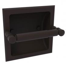 Allied Brass CL-24C-ORB - Carolina Collection Recessed Toilet Paper Holder - Oil Rubbed Bronze
