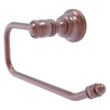 Allied Brass CL-24E-CA - Carolina Collection Euro Style Toilet Tissue Holder - Antique Copper