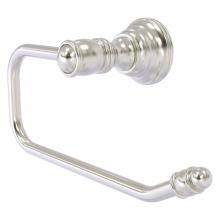 Allied Brass CL-24E-SN - Carolina Collection Euro Style Toilet Tissue Holder - Satin Nickel