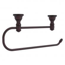 Allied Brass CL-25EC-ABZ - Carolina Collection Under Cabinet Paper Towel Holder - Antique Bronze