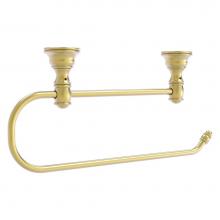 Allied Brass CL-25EC-SBR - Carolina Collection Under Cabinet Paper Towel Holder - Satin Brass