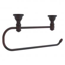 Allied Brass CL-25EC-VB - Carolina Collection Under Cabinet Paper Towel Holder - Venetian Bronze