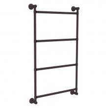Allied Brass CL-28-24-ABZ - Carolina Collection 4 Tier 24 Inch Ladder Towel Bar - Antique Bronze