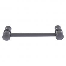 Allied Brass CL-30-5-GYM - Carolina Collection 5 Inch Cabinet Pull - Matte Gray
