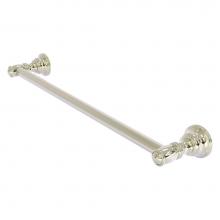 Allied Brass CL-41-18-PNI - Carolina Collection 18 Inch Towel Bar - Polished Nickel