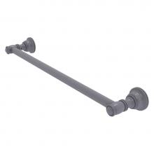 Allied Brass CL-41-36-GYM - Carolina Collection 36 Inch Towel Bar - Matte Gray