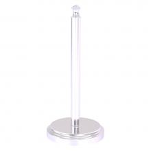 Allied Brass CL-55-SCH - Carolina Collection Counter Top Paper Towel Stand - Satin Chrome