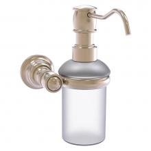 Allied Brass CL-60-PEW - Carolina Collection Wall Mounted Soap Dispenser - Antique Pewter