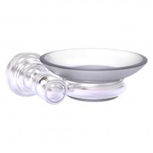 Allied Brass CL-62-SCH - Carolina Collection Wall Mounted Soap Dish - Satin Chrome