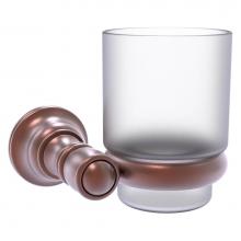 Allied Brass CL-66-CA - Carolina Collection Wall Mounted Tumbler Holder - Antique Copper