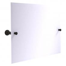Allied Brass CL-93-ORB - Carolina Collection Frameless Landscape Rectangular Tilt Mirror with Beveled Edge - Oil Rubbed Bro