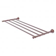 Allied Brass CL-HTL-5-30-CA - Carolina Collection 30 Inch Towel Shelf - Antique Copper