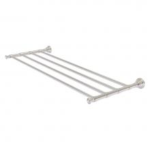 Allied Brass CL-HTL-5-30-SN - Carolina Collection 30 Inch Towel Shelf - Satin Nickel