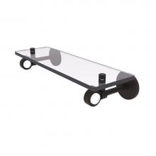 Allied Brass CV-1-16-ORB - Clearview Collection 16 Inch Glass Shelf