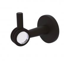 Allied Brass CV-20D-ORB - Clearview Collection Robe Hook with Dotted Accents