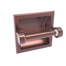 Allied Brass CV-24C-CA - Clearview Collection Recessed Toilet Paper Holder