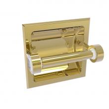 Allied Brass CV-24C-UNL - Clearview Collection Recessed Toilet Paper Holder