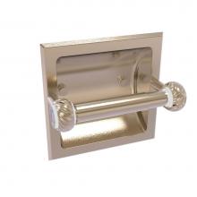 Allied Brass CV-24CT-PEW - Clearview Collection Recessed Toilet Paper Holder with Twisted Accents