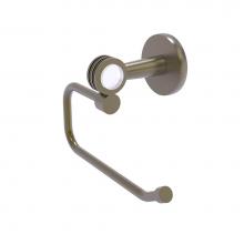 Allied Brass CV-24ED-ABR - Clearview Collection Euro Style Toilet Tissue Holder with Dotted Accents