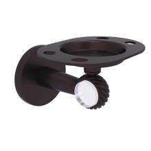 Allied Brass CV-26T-ABZ - Clearview Collection Tumbler and Toothbrush Holder with Twisted Accents