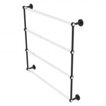 Allied Brass CV-28-36-VB - Clearview Collection 4 Tier 36 Inch Ladder Towel Bar - Venetian Bronze