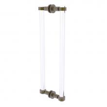 Allied Brass CV-406-18BB-ABR - Clearview Collection 18 Inch Back to Back Shower Door Pull