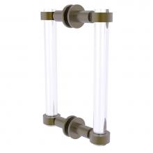 Allied Brass CV-406-8BB-ABR - Clearview Collection 8 Inch Back to Back Shower Door Pull