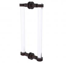 Allied Brass CV-406D-12BB-VB - Clearview Collection 12 Inch Back to Back Shower Door Pull with Dotted Accents