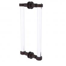 Allied Brass CV-406G-12BB-VB - Clearview Collection 12 Inch Back to Back Shower Door Pull with Groovy Accents