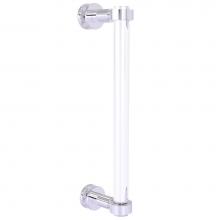 Allied Brass CV-407-12SM-PC - Clearview Collection 12 Inch Single Side Shower Door Pull