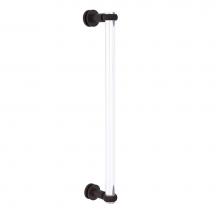 Allied Brass CV-407T-18SM-VB - Clearview Collection 18 Inch Single Side Shower Door Pull with Twisted Accents