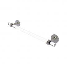 Allied Brass CV-41-24-SN - Clearview Collection 24 Inch Towel Bar