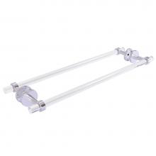 Allied Brass CV-41-BB-24-SCH - Clearview Collection 24 Inch Back to Back Shower Door Towel Bar