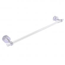 Allied Brass CV-41D-SM-30-SCH - Clearview Collection 30 Inch Shower Door Towel Bar with Dotted Accents