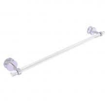 Allied Brass CV-41G-SM-30-SCH - Clearview Collection 30 Inch Shower Door Towel Bar with Groovy Accents