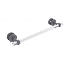 Allied Brass CV-41-SM-18-GYM - Clearview Collection 18 Inch Shower Door Towel Bar