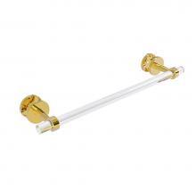 Allied Brass CV-41-SM-18-PB - Clearview Collection 18 Inch Shower Door Towel Bar