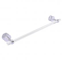 Allied Brass CV-41-SM-24-SCH - Clearview Collection 24 Inch Shower Door Towel Bar